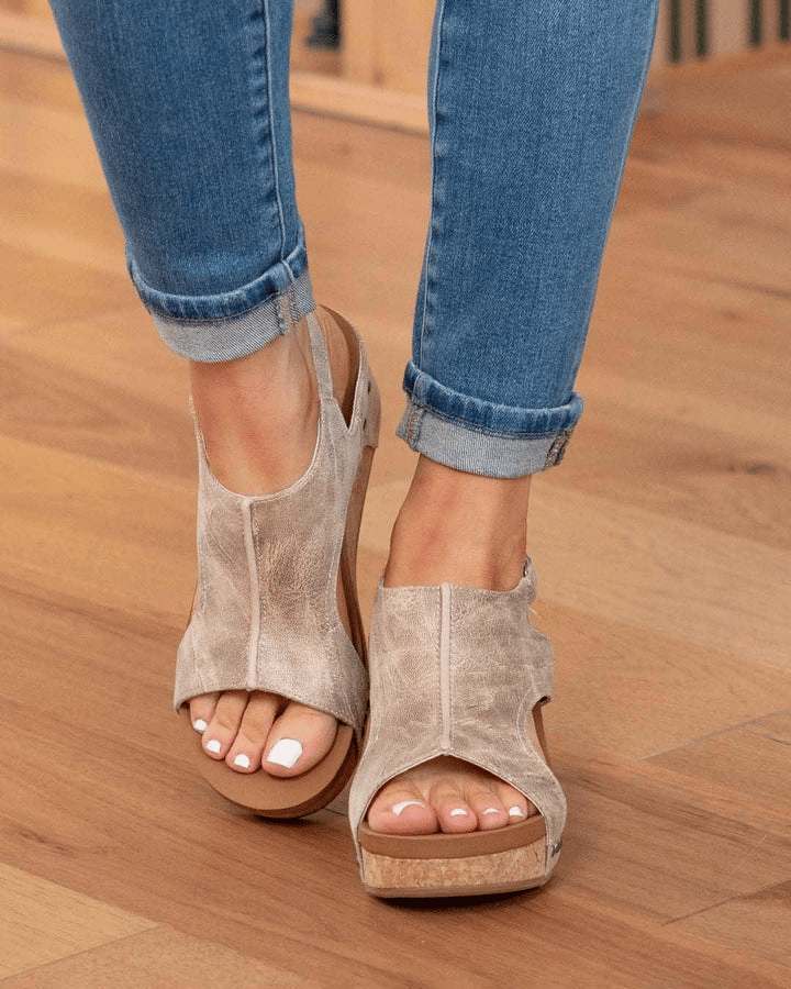 Gwendolien | Comfy Sandalen met middelhoge hak 2