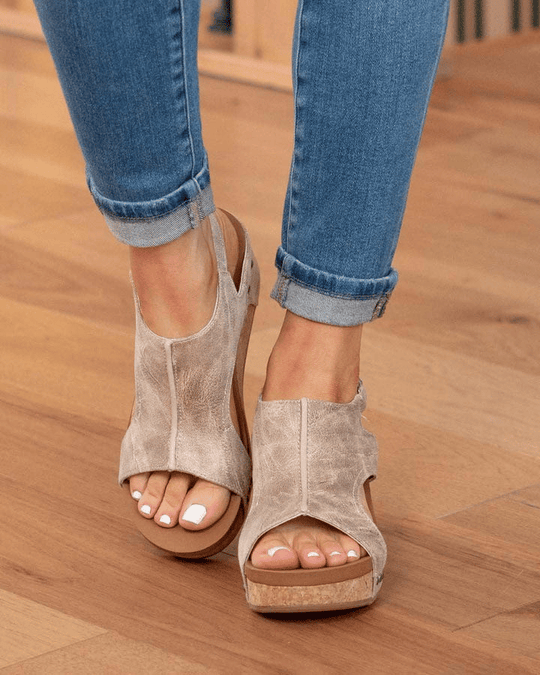 Gwendolien | Comfy Sandalen met middelhoge hak 2