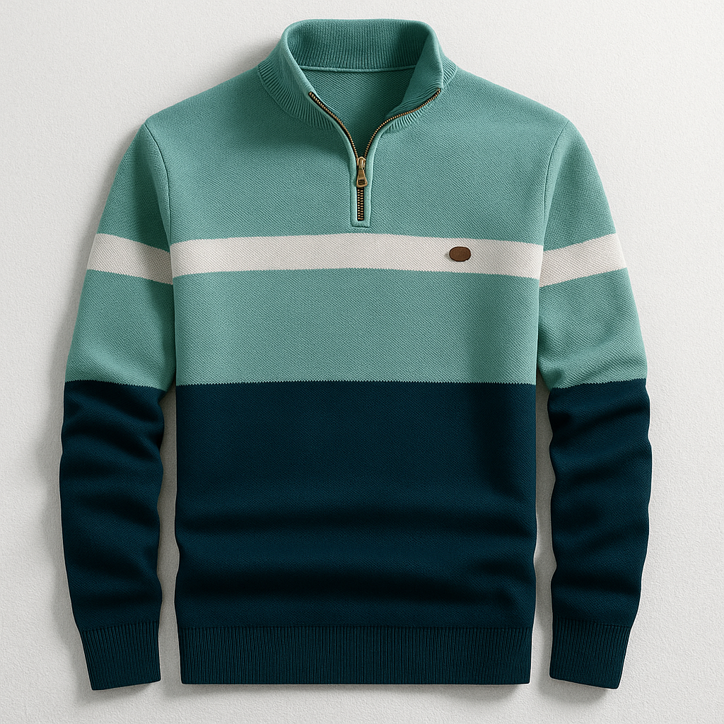 Half-Zip Pullover Herren | Schlank & Wärmend 2