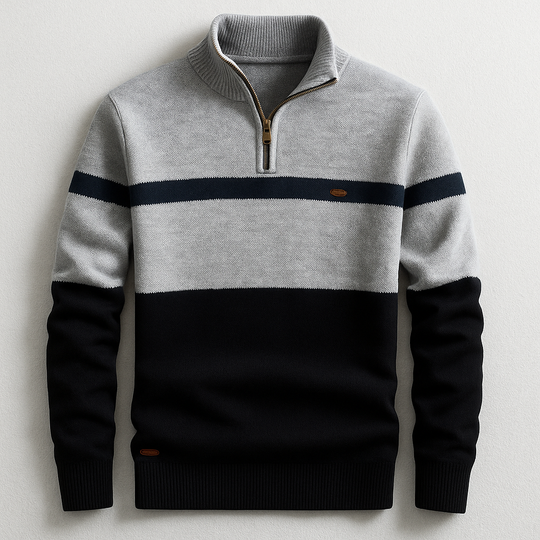 Half-Zip Pullover Herren | Schlank & Wärmend 4
