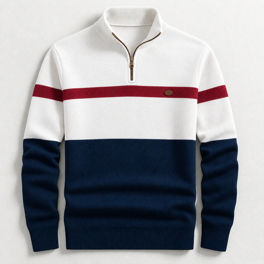 Half-Zip Pullover Herren | Schlank & Wärmend 1