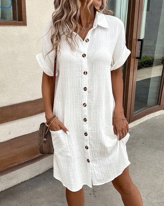 Hemdjurk Dames | Casual Knoopsluiting & Luchtige Zomerstijl