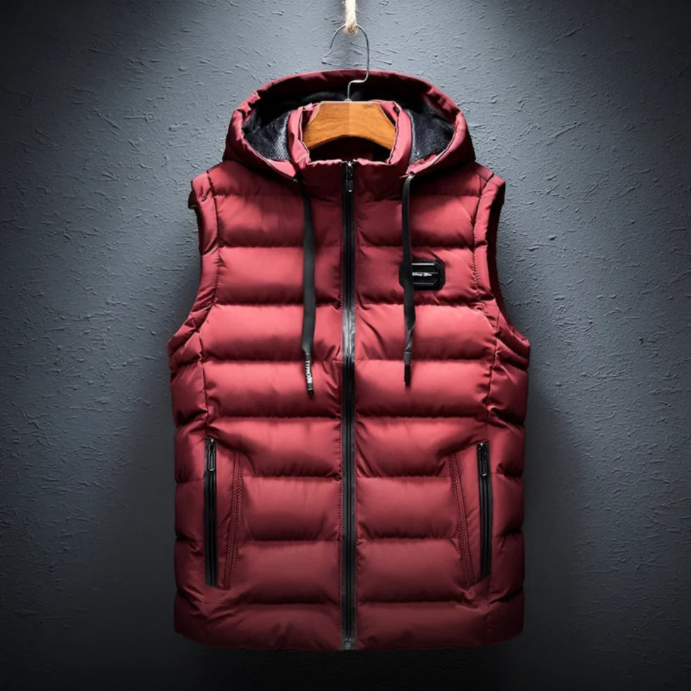 Heren Bodywarmer | Winddicht & Warm met Capuchon