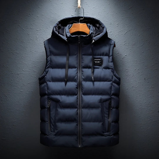 Heren Bodywarmer | Winddicht & Warm met Capuchon