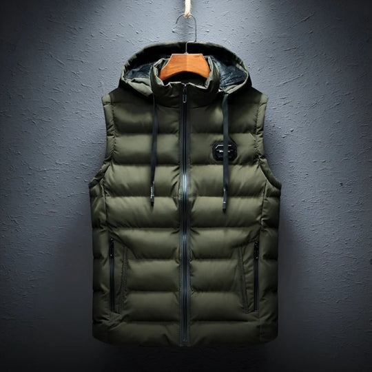 Heren Bodywarmer | Winddicht & Warm met Capuchon