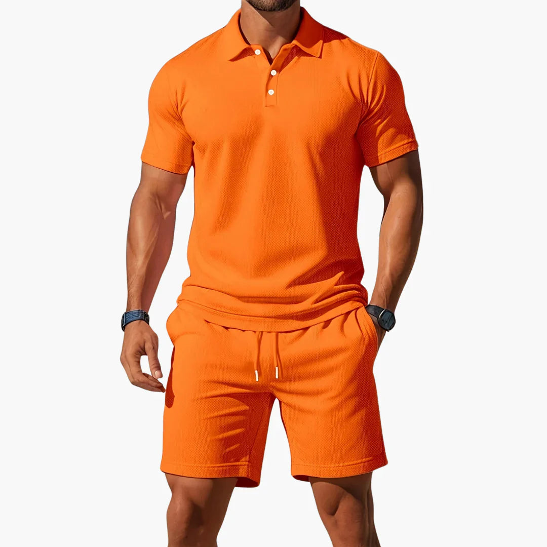 Heren Set | Ademend & Comfortabel als 2-Delige Poloset
