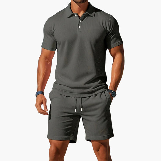 Heren Set | Ademend & Comfortabel als 2-Delige Poloset