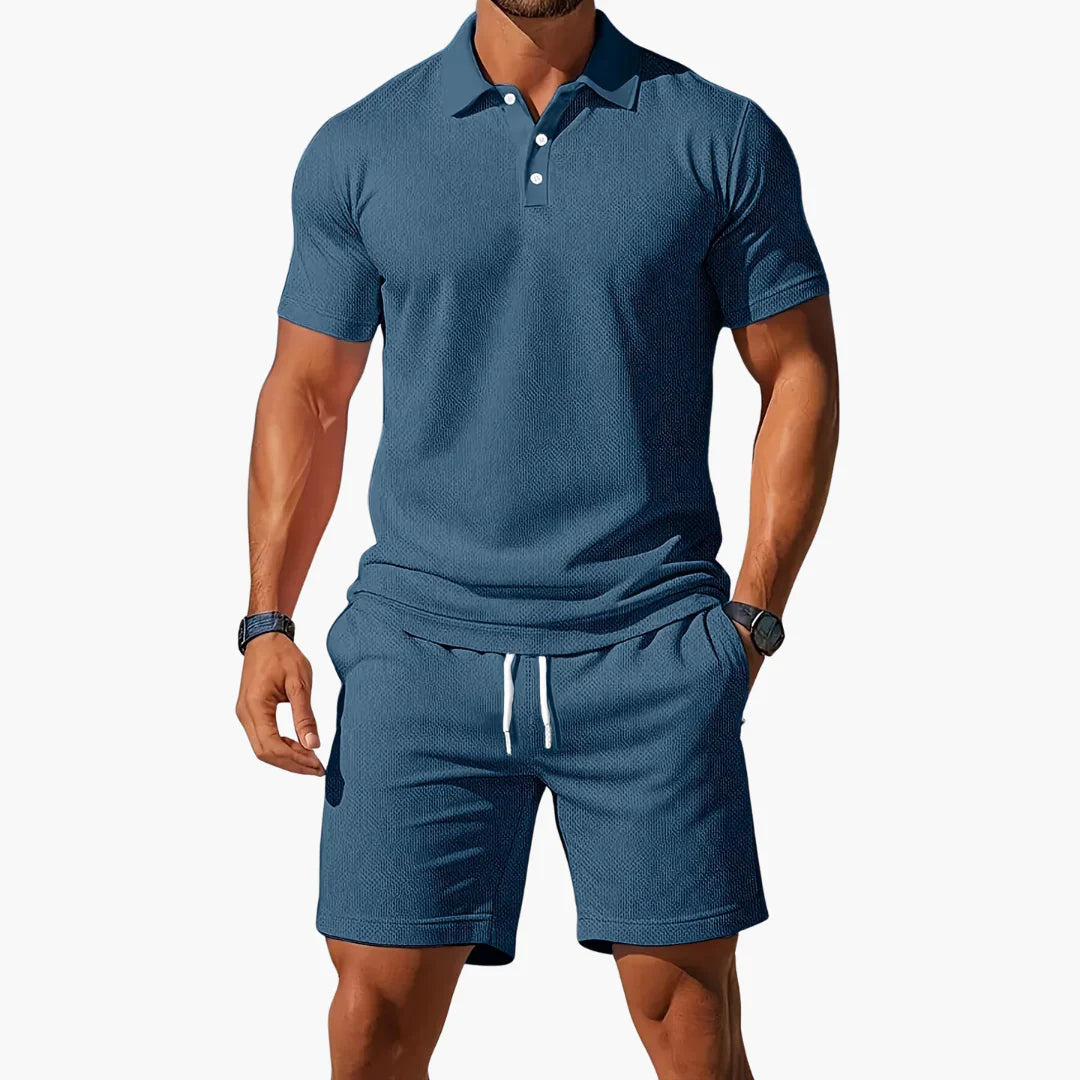 Heren Set | Ademend & Comfortabel als 2-Delige Poloset