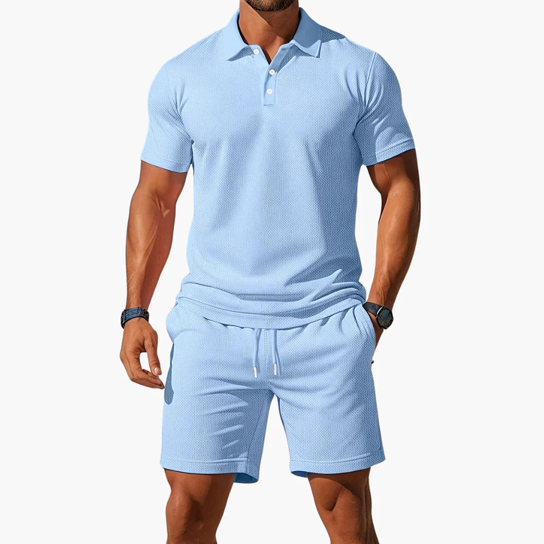 Heren Set | Ademend & Comfortabel als 2-Delige Poloset