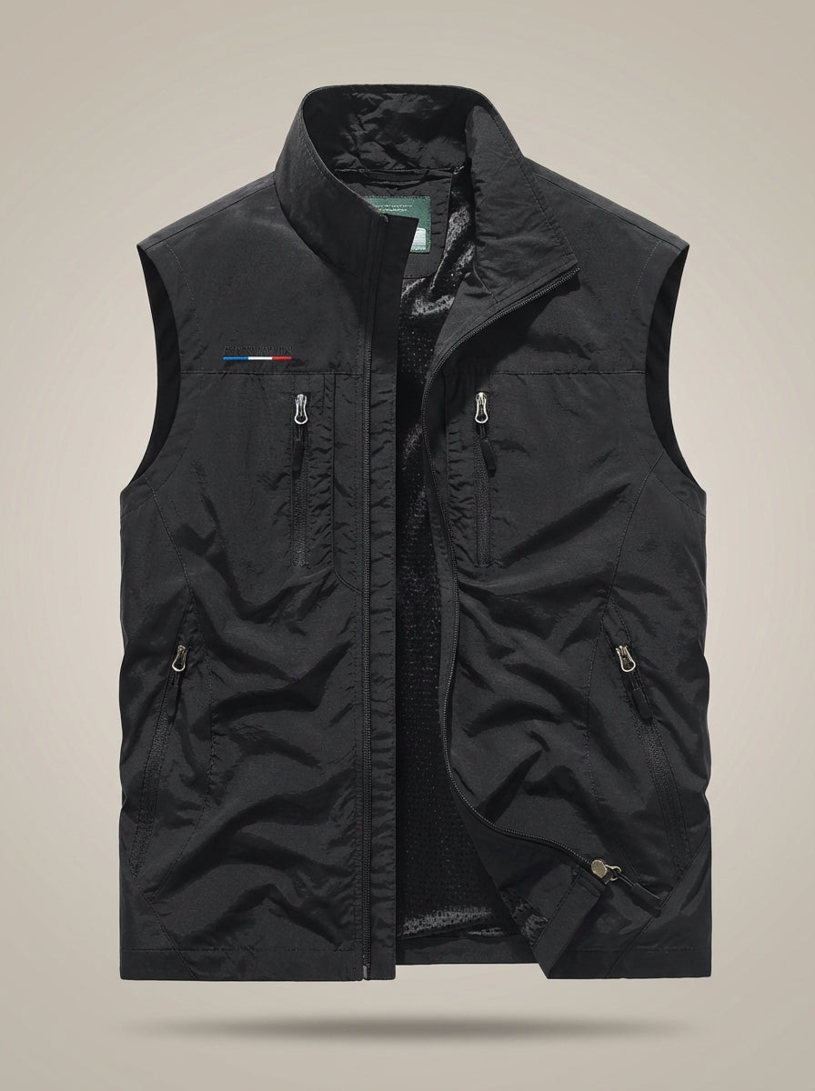 Heren bodywarmer | Ritssluiting & Slimme Opbergzakken