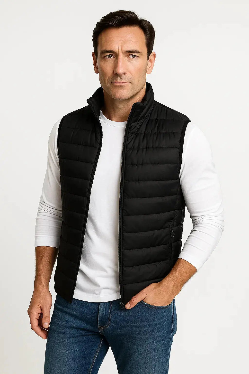 Heren Gewatteerd Bodywarmer Vest Montarello 3
