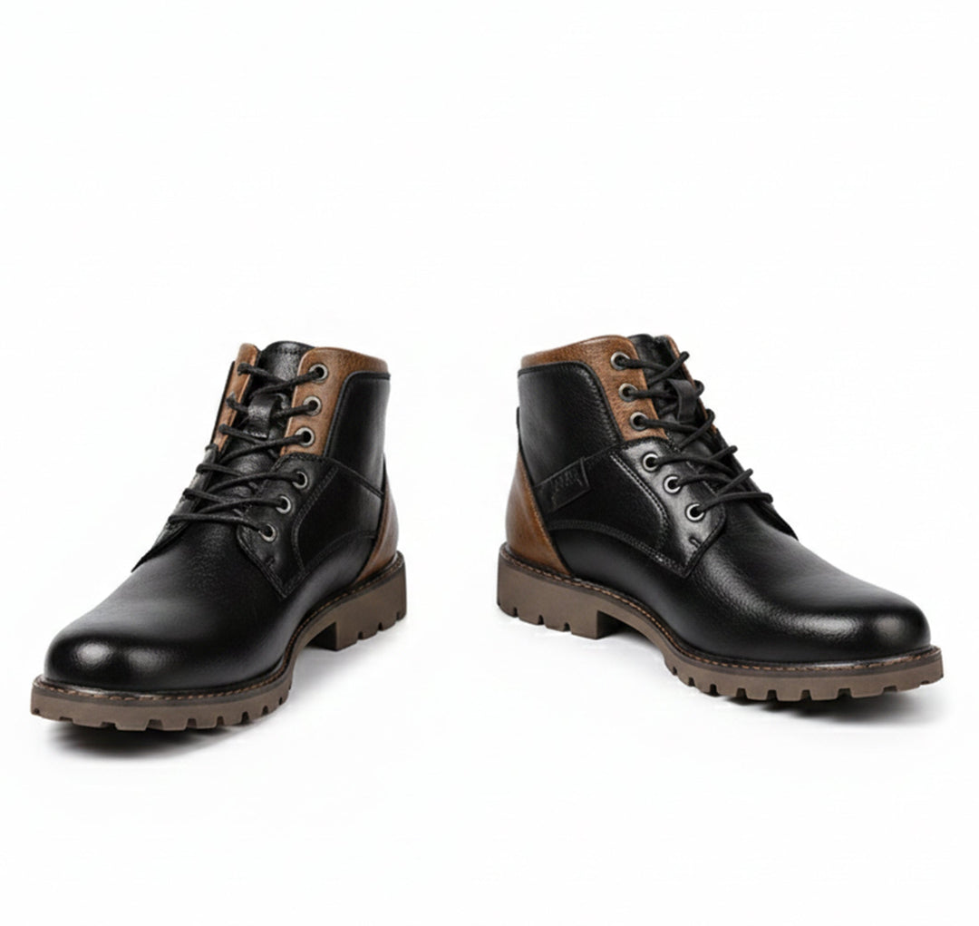 Heren Halfhoge Warme Laarzen Retro Stijl 4