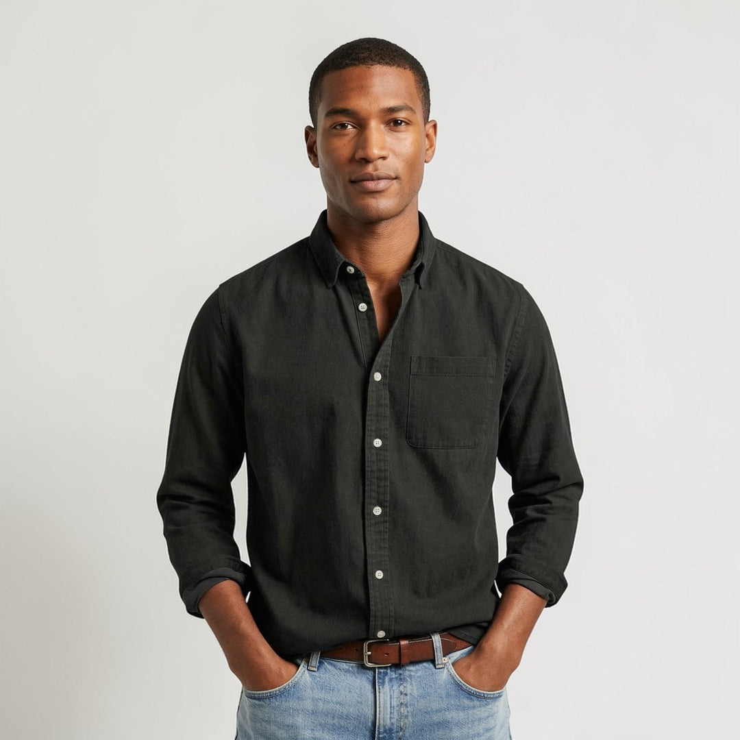 Heren Klassiek Casual Overhemd Modern Fit Montarello 4