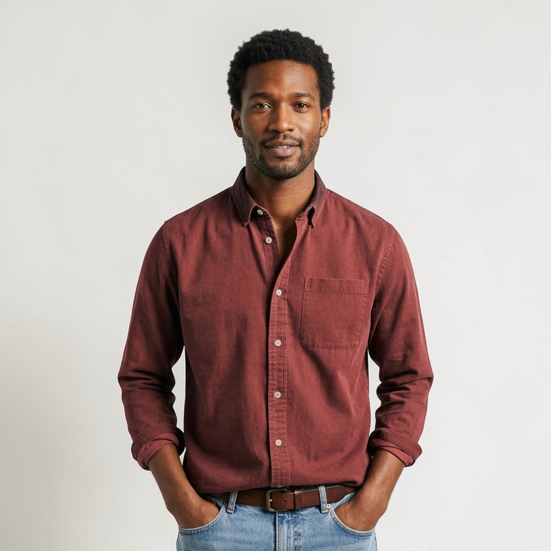 Heren Klassiek Casual Overhemd Modern Fit Montarello 7