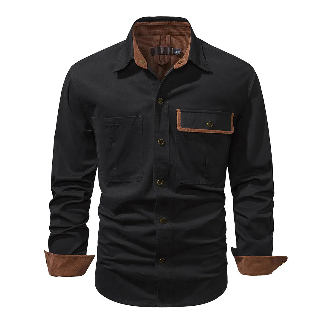 Heren Klassiek Casual Overhemd Montarello 1