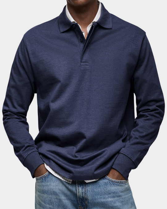 Heren Polo met Lange Mouwen Montarello 1