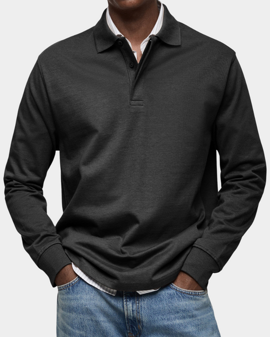 Heren Polo met Lange Mouwen Montarello 2