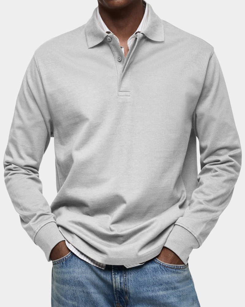 Heren Polo met Lange Mouwen Montarello 3