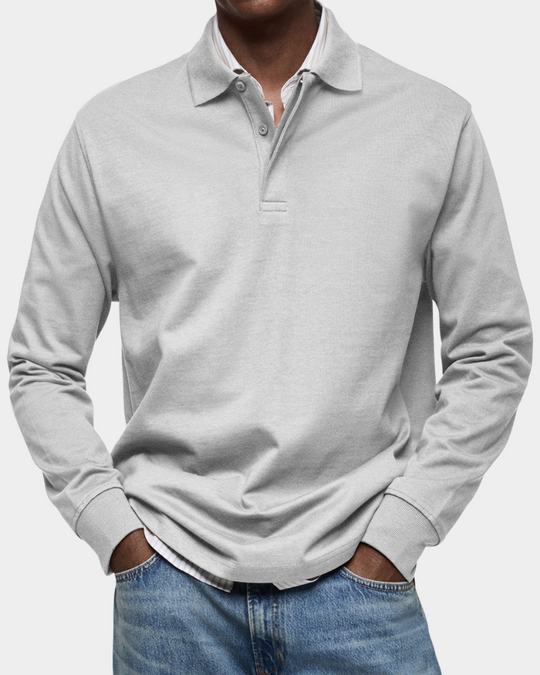 Heren Polo met Lange Mouwen Montarello 3