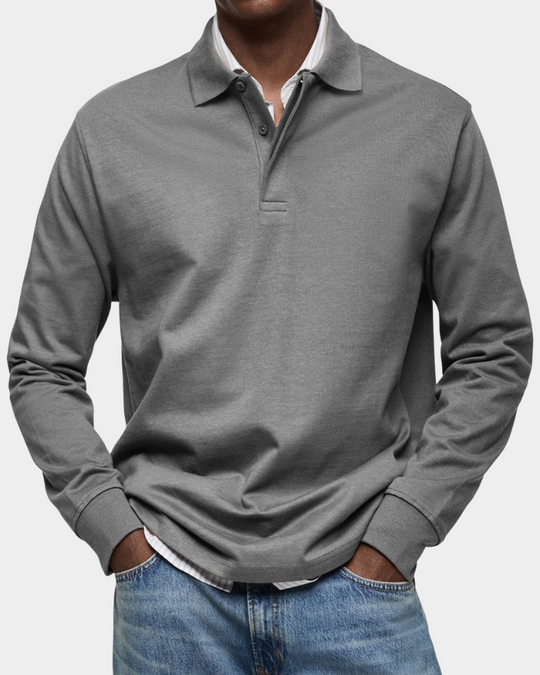 Heren Polo met Lange Mouwen Montarello 4