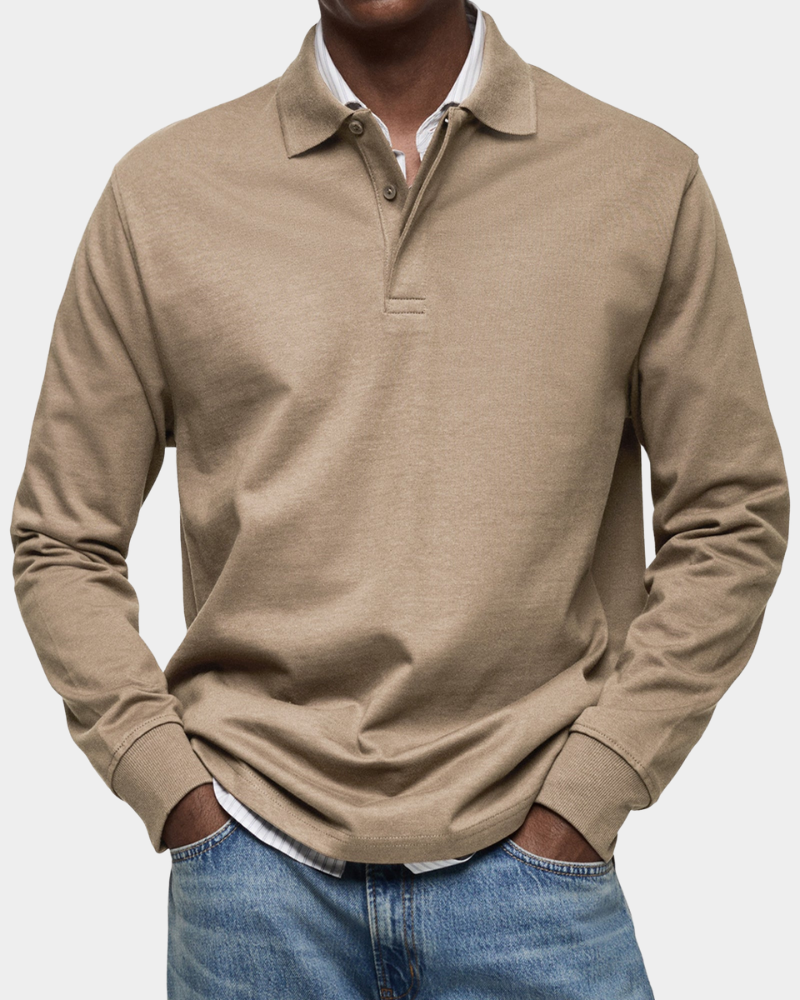 Heren Polo met Lange Mouwen Montarello 6