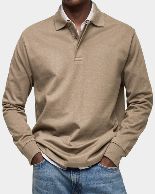 Heren Polo met Lange Mouwen Montarello 6