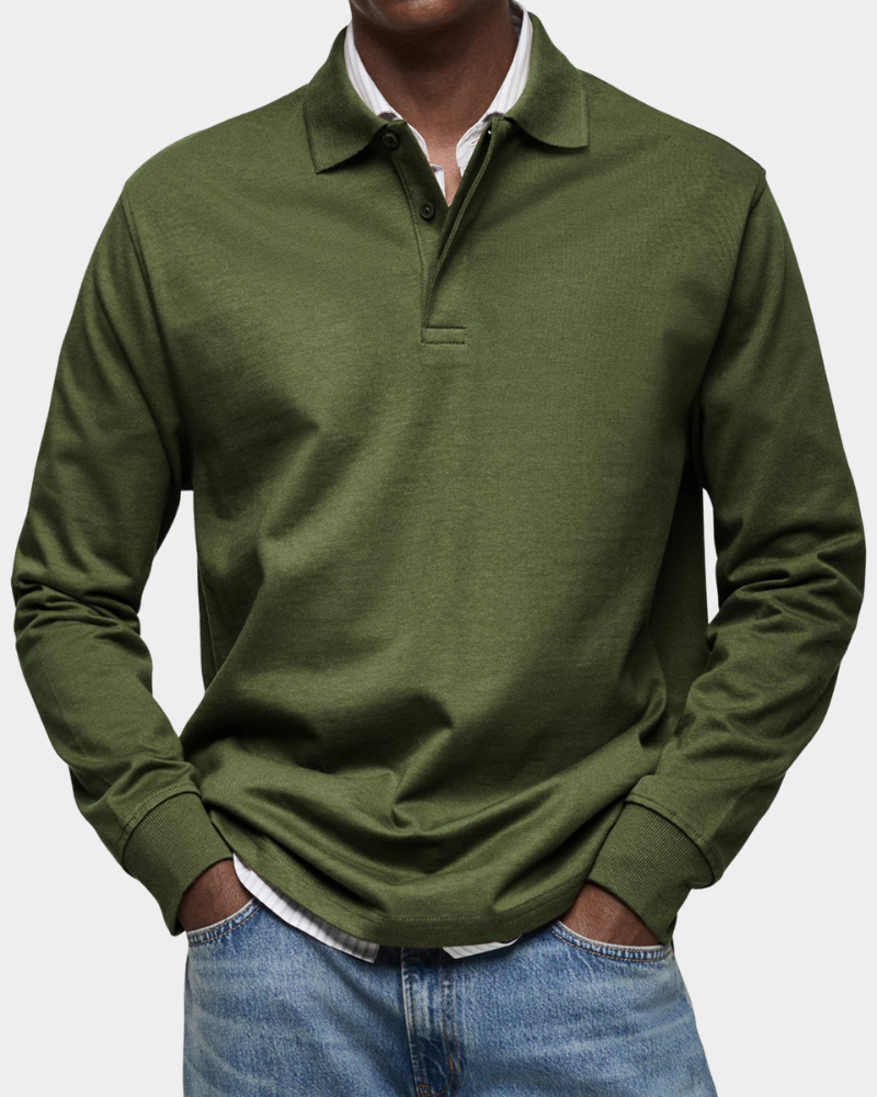 Heren Polo met Lange Mouwen Montarello 8