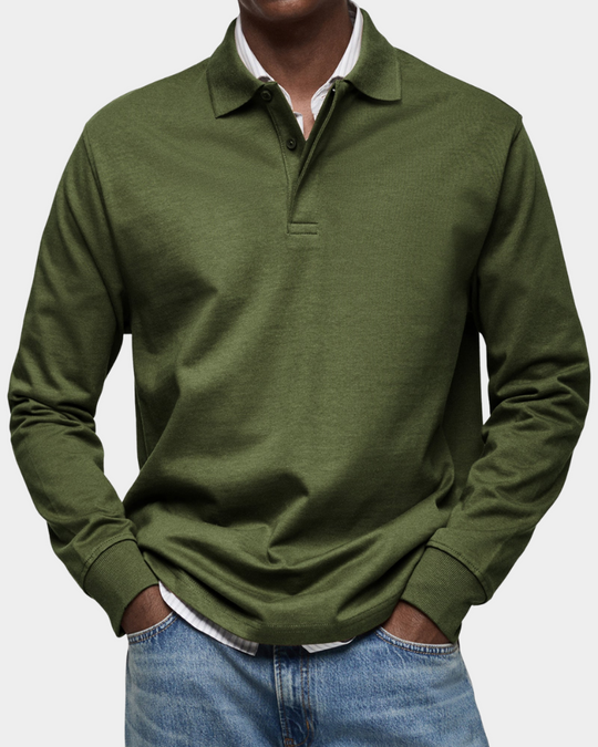 Heren Polo met Lange Mouwen Montarello 8