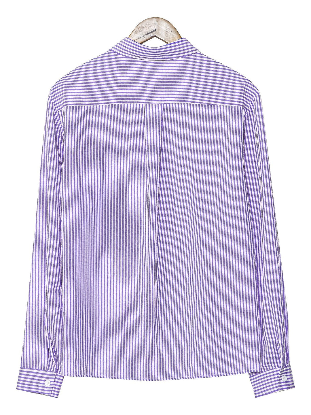 Heren Seersucker Gestreepte Zomershirt Montarello 5