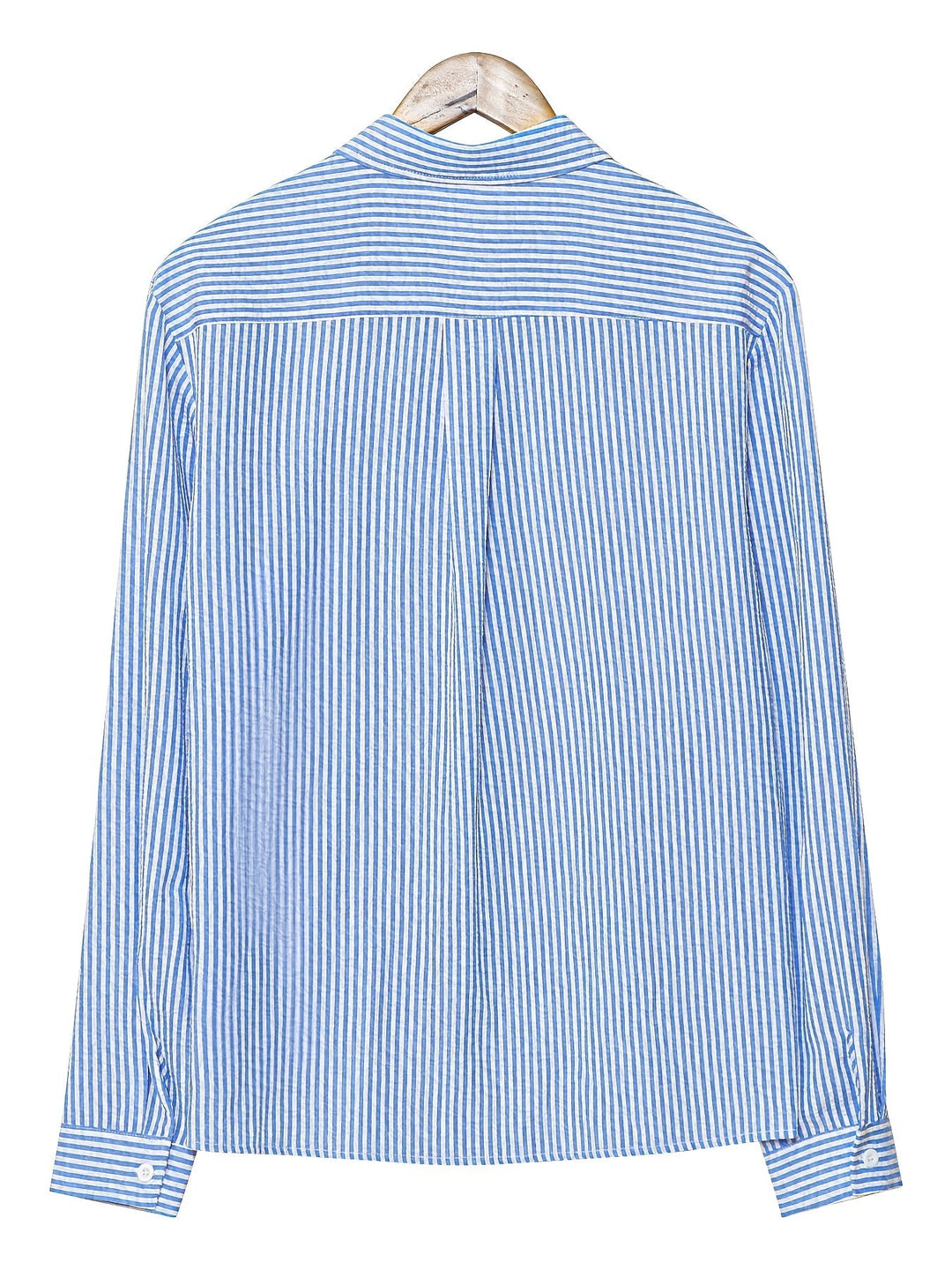 Heren Seersucker Gestreepte Zomershirt Montarello 7