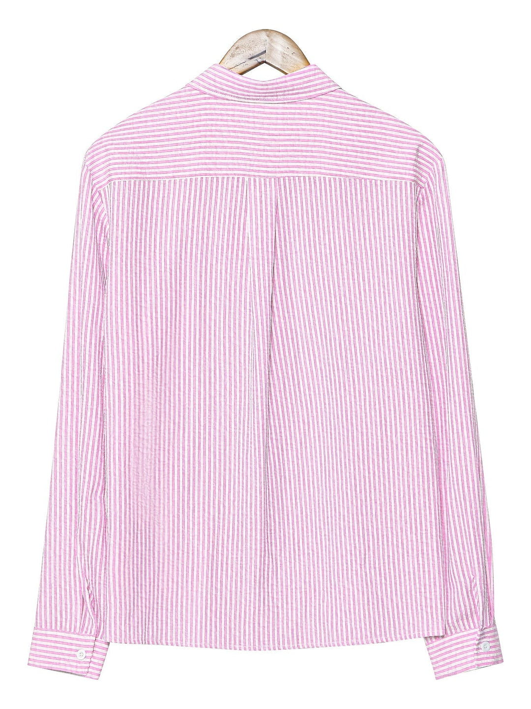 Heren Seersucker Gestreepte Zomershirt Montarello 8
