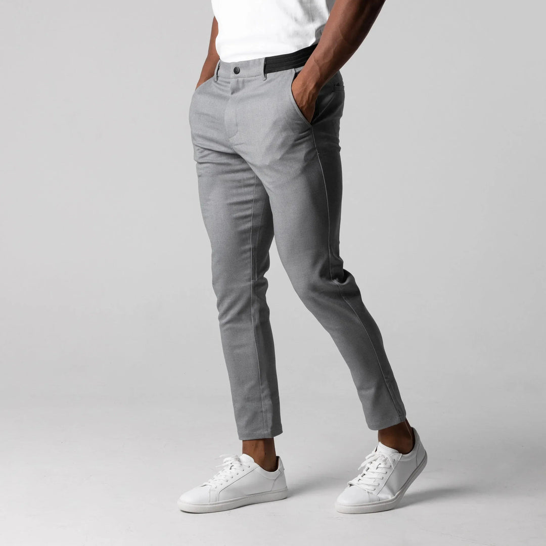 Heren Slim Fit Broek – Casual voor Dagelijks Gebruik, Geschikt voor Lente en Zomer 0