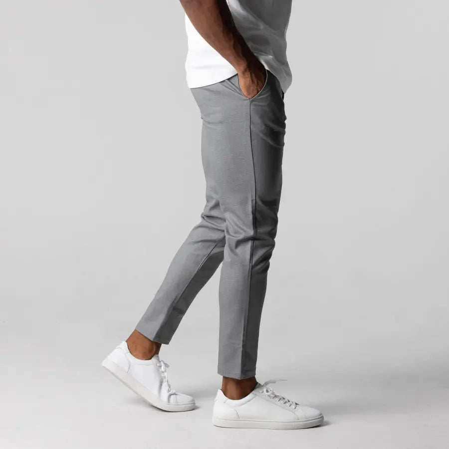 Heren Slim Fit Broek – Casual voor Dagelijks Gebruik, Geschikt voor Lente en Zomer 4