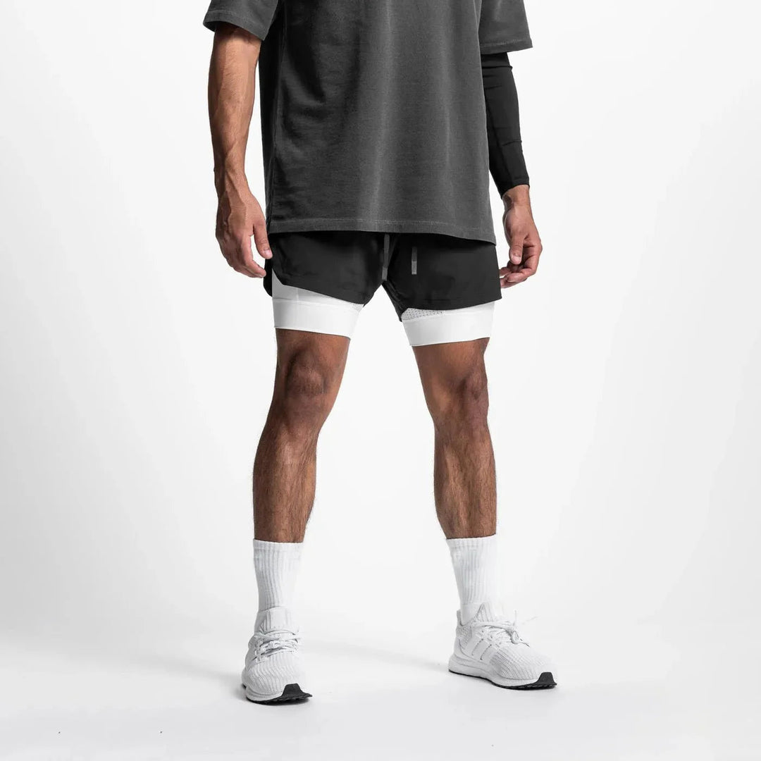 Heren Slim Fit Shorts – Geschikt voor Sport en Vrije Tijd, Met Elastische Taille 9