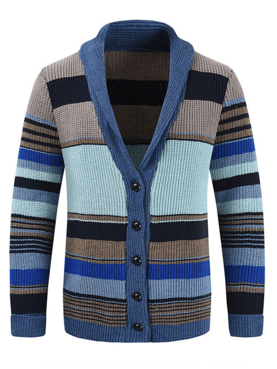 Men's Jacket - Herenjas, reversontwerp | Normale pasvorm - Blauw - M - Zarandi Amsterdam