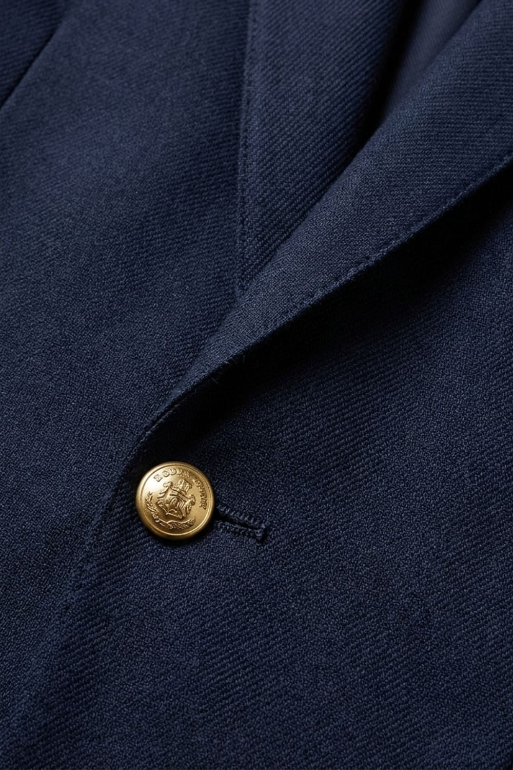 Herren Blazer tailliert Reverskragen Zweiknopfleiste mit Innentaschen