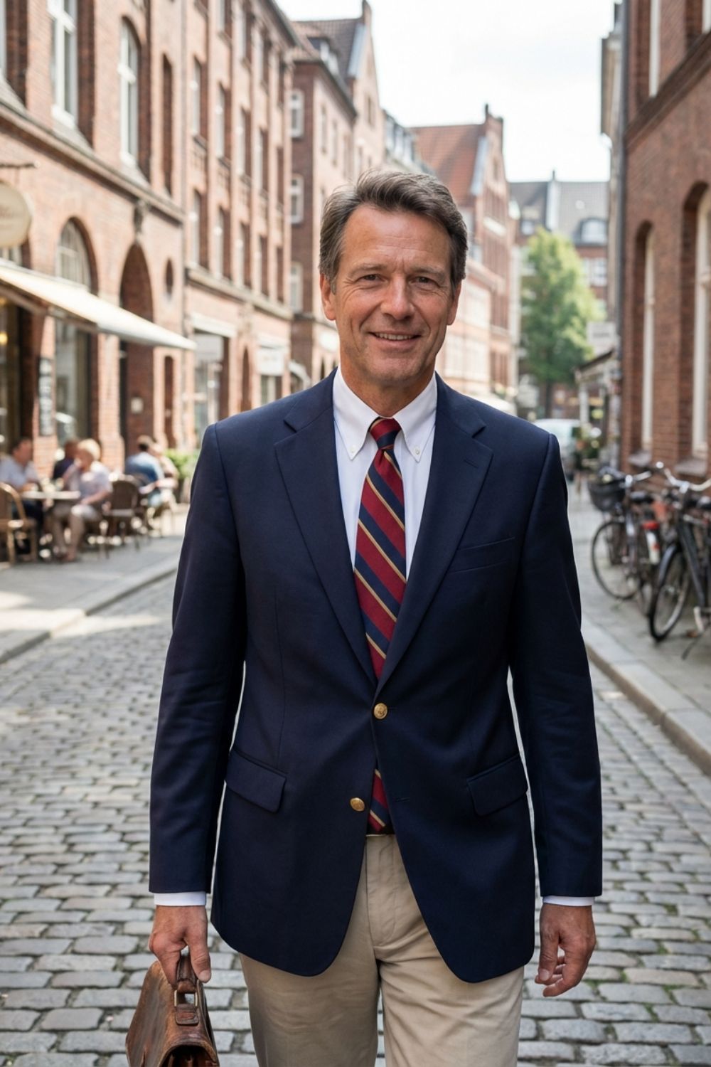 Herren Blazer tailliert Reverskragen Zweiknopfleiste mit Innentaschen