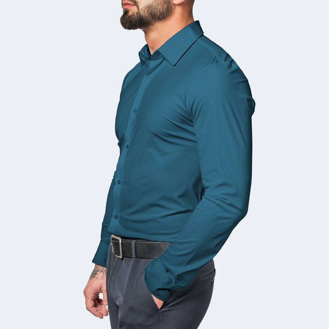 Overhemd Heren | Strijkvrij & Stretch Comfort 11