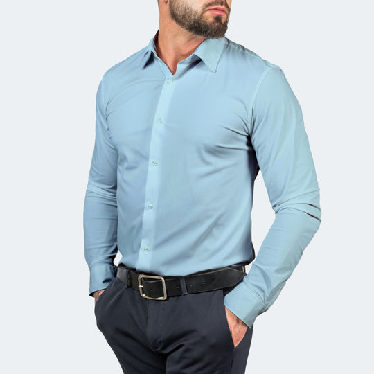 Overhemd Heren | Strijkvrij & Stretch Comfort 12