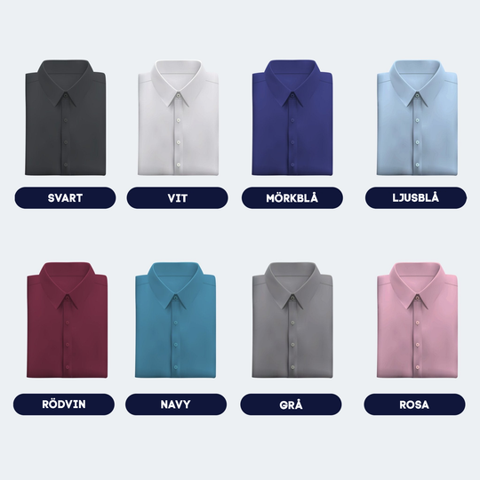 Overhemd Heren | Strijkvrij & Stretch Comfort 13