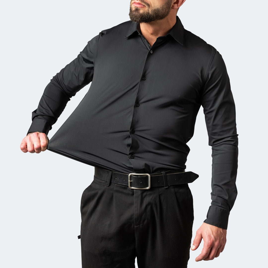 Overhemd Heren | Strijkvrij & Stretch Comfort 4