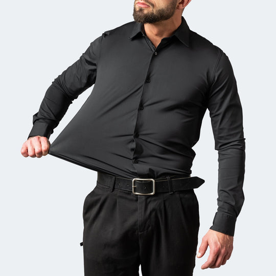 Overhemd Heren | Strijkvrij & Stretch Comfort 4