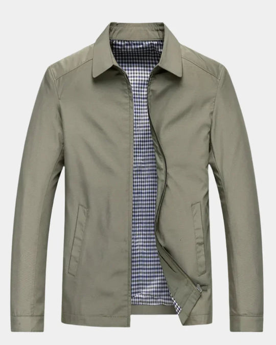 Herrenjacke Winddicht Regular Fit | Übergangsjacke Schwarz 3