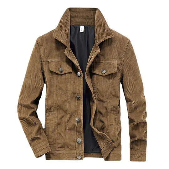 Herren Cordjacke Leicht Vielseitig Übergangsjacke Komfort 2