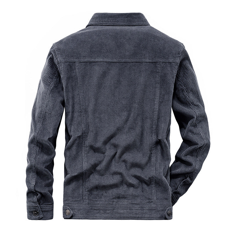 Herren Cordjacke Leicht Vielseitig Übergangsjacke Komfort 1