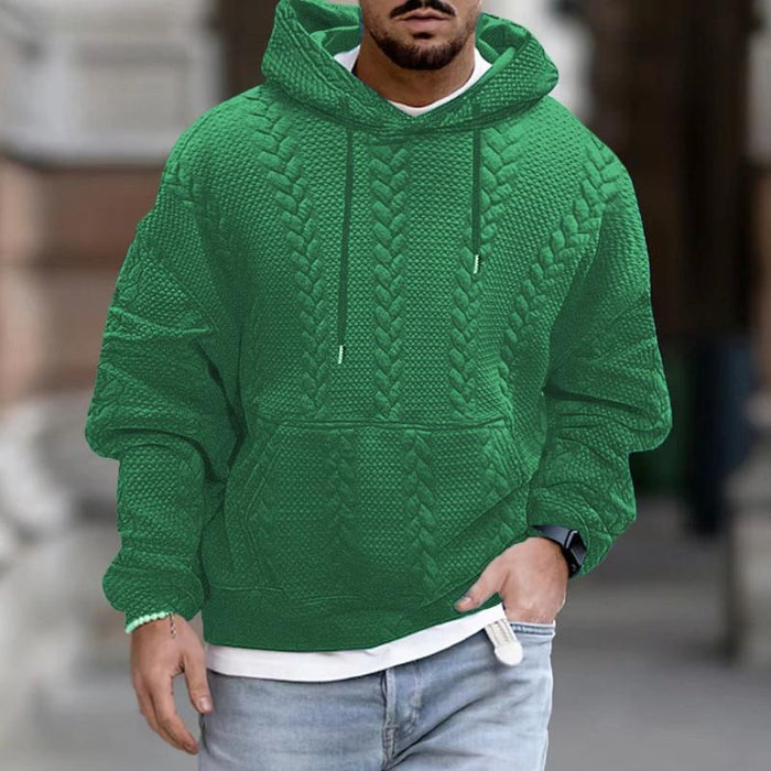 Herren Kapuzenpullover Kängurutasche Kapuze Kordelzug 6