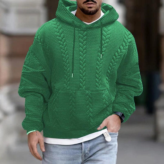 Herren Kapuzenpullover Kängurutasche Kapuze Kordelzug 6