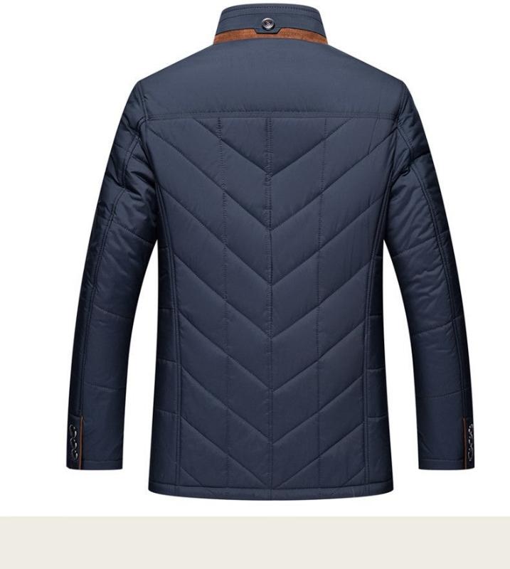 Herren Mantel wetterfest Silhouette Winter mit verstärkten Taschen