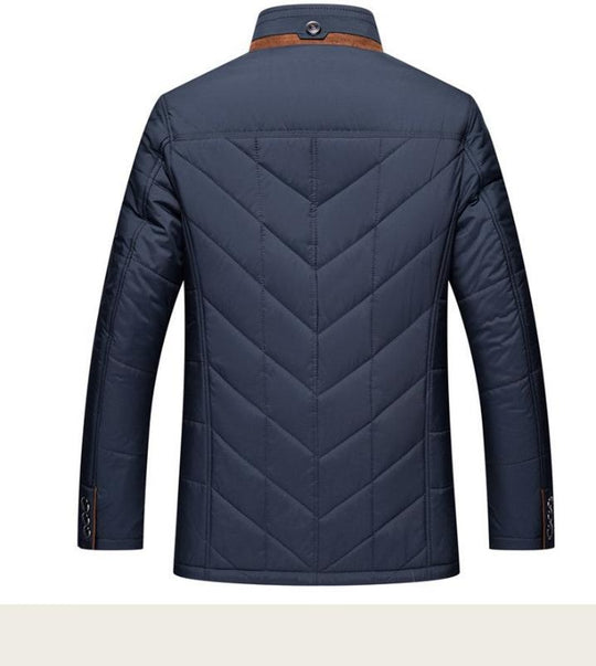 Herren Mantel wetterfest Silhouette Winter mit verstärkten Taschen
