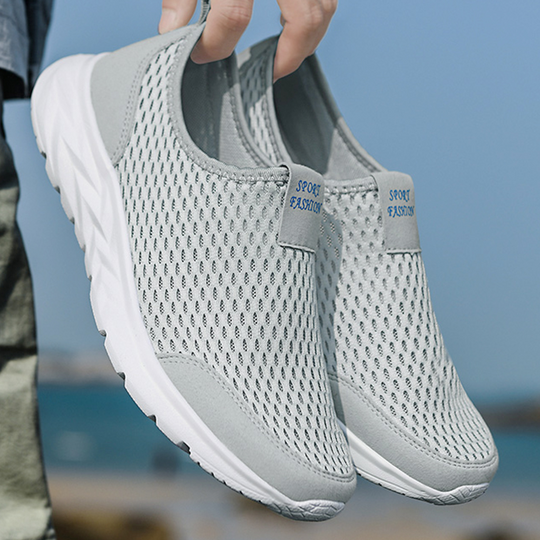 Herren Outdoor Schuhe robust atmungsaktiv Schnürung mit Tragekomfort